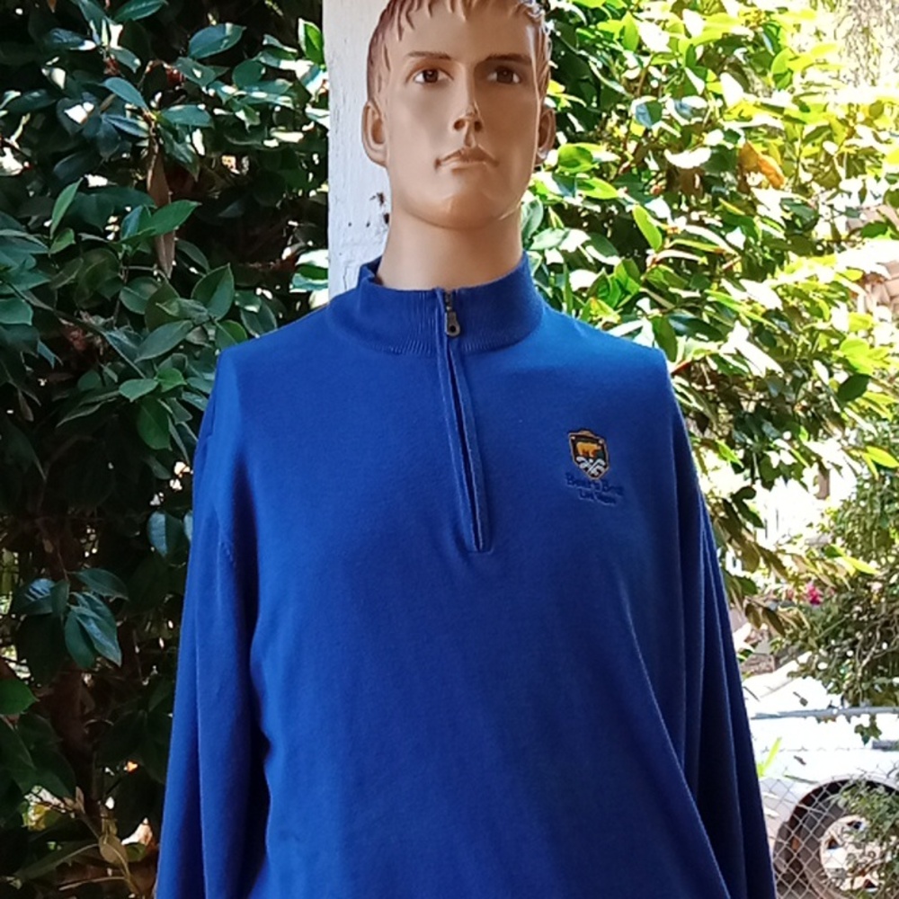 Greg Norman Las Vegas  Quarter zip golf shirt collection. Sz L.
